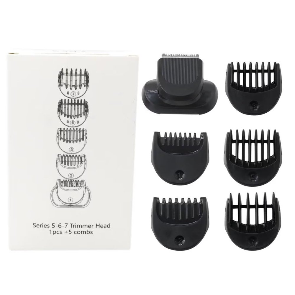 2025 Upgraded Beard Trimmer Attachment for B-raun Series 5/6/7, for Electric Shavers 5018s, 5020s, 6075cc, 7071cc, 7075cc, 7085cc, 7020s, 5050cs, 6020s, 6072cc, 7027cs Models