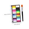 Didiseaon Face Paint Makeup Kit Palette Water-based Body Paint Face Decor for Party Gentle Skin Easy to Apply Clean view 4