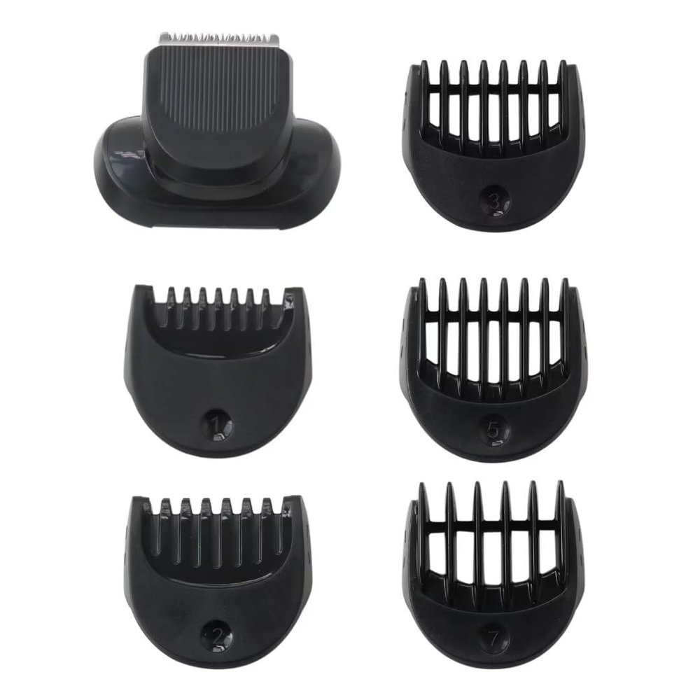 2024 Upgraded Shaver Beard Trimmer Head + 5pcs Comb Trimming Attachment for B-raun Series 5 6 and 7 Electric Razors