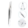Didiseaon 3pcs Professional Stainless Steel Tweezers for Eyebrows Hair Removal and Facial Hair Storage Cases view 2