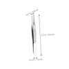 Didiseaon 3pcs Professional Stainless Steel Tweezers for Eyebrows Hair Removal and Facial Hair Storage Cases view 3