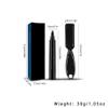 BudgetBundles US 1-2 Pc Beard Pencil Filler Men Bristle Beard Brush Water Proof Micro-Fork Kit (2 Pack,Black) view 3