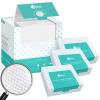 Ditoi 50 Count Pearl Texture Face Towels + 45 Count EF Texture Travel Face Towel view 1