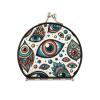 Augenstern Travel Makeup Mirror The-Colorful-Evil-Eye Foldable Cosmetic Mirror Pocket Mirror view 1