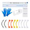 Glupez 18pcs Disposable Piercing Kit Multi-Use Stainless Steel Professional Body Piercing Tools for Eyebrow view 1