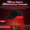 Hair Growth Device - FDA Cleared - UUPAS Professional Laser Diodes Red Light Therapy Hair Growth Cap System for Hair Regrowth, Alopecia - Hair Growth Treatments Products for Men Women view 3