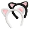 ajdvart Cat Ears Headband 2-Pack  Plush Fuzzy Hairbands for Cosplay, Makeup, Yoga, and Photo Props for Adults and Kids view 1