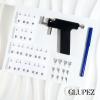 Glupez 38Pcs Ear Piercing Tool Reusable Ear Piercing Gun Kit Professional Beauty Kit Set Piercing Machine for Commercial or Home Use, Black view 4