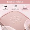 XIAOLER Small Makeup Pouch, Double Zipper Cosmetic Bag, Travel Makeup Bag, Cute Makeup Bag for Purse, Mini Toiletry Bag (pink) view 4