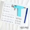 Glupez 38Pcs Ear Piercing Tool Reusable Ear Piercing Gun Kit Professional Beauty Kit Set Piercing Machine for Commercial or Home Use, Turquoise view 4