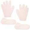 Baluue 1set Moisturizing Gloves and Socks for Hands and Feet Care Hydrating Skin Treatment Reusable Foot and Hand Masks for Dry Skin for Home Use and Travel view 1