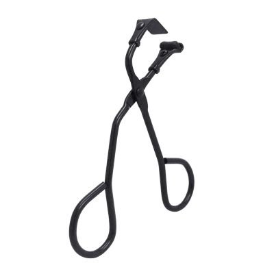 Atcdfuw Eyelash Curler,Eyelash Curler with Refill Pads Pinching Mini Lash Curler Fits All Eyelash Shapes, 9X6.6CM, Black