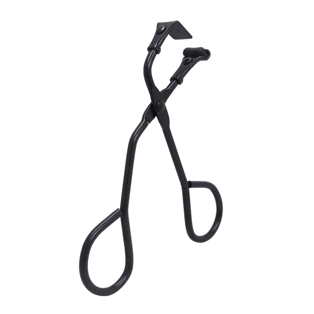 Atcdfuw Eyelash Curler,Eyelash Curler with Refill Pads Pinching Mini Lash Curler Fits All Eyelash Shapes, 9X6.6CM, Black