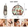 Augenstern Travel Makeup Mirror Cartoon-Adorable-Bulldog Foldable Cosmetic Mirror Pocket Mirror view 2