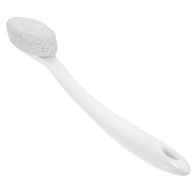 Healeved Portable Foot File Handle for Dead Skin Removal and Exfoliation Ergonomic Pumice Scrubber for Smooth Feet