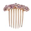 Outanaya Elegant Rhinestone Hair Comb for Women Crystal Hair Insert Comb for Weddings Dances and Special Occasions view 1