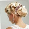 Outanaya Elegant Rhinestone Hair Comb for Women Crystal Hair Insert Comb for Weddings Dances and Special Occasions view 4
