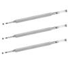 Healeved 3pcs Stainless Steel Nail Cuticle Remover Tools for Professional Nail Care Dual-ended Cuticle Pusher and Cleaner for Manicure and Pedicure Use view 1