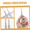 Healeved 3pcs Stainless Steel Nail Cuticle Remover Tools for Professional Nail Care Dual-ended Cuticle Pusher and Cleaner for Manicure and Pedicure Use view 4