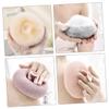 Healeved 4pcs Bath Ball Exfoliating Body Sponge Shower Scrubber for Bath Shower Portable Cleaning Balls Gentle Loofahs Skin-Friendly Material Easy to Use view 4