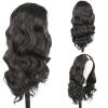 Cinhoo V Shape Wig for Black Women - 24inch Long Body Wavy Glueless Upgrade U Part Wigs for Daily Use view 3