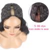 Cinhoo V Shape Wig for Black Women - 24inch Long Body Wavy Glueless Upgrade U Part Wigs for Daily Use view 4