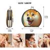 Augenstern Travel Makeup Mirror Dog-Shiba- Inu-Painting Foldable Cosmetic Mirror Pocket Mirror view 2