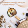 Augenstern Travel Makeup Mirror Dog-Shiba- Inu-Painting Foldable Cosmetic Mirror Pocket Mirror view 4
