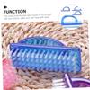 Healeved 4pcs Nail Cleaning Brushes Ergonomic Fingernail Toenail Scrubbers with Stiff Bristles for Manicure and Pedicure Durable Materials Lightweight Design view 3