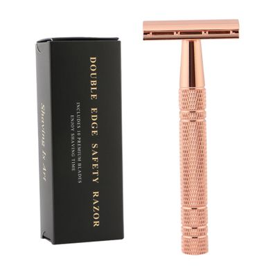 Safety Razor Double Edge Razor Single Blade Razor Stainless Steel Razor Detachable Razors for Men for a Close Smooth Clean Shave Metal Razor Stainless Steel Razor Single Blade Razor