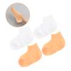 Healeved 2pairs Moisturizing Spa Socks for Cracked Feet of Reusable Elastic Foot Covers Hydrating Lotion Socks for Softening Dry Skin Suitable for Daily Care view 3
