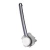 Healeved Back Brush Long Handle Dual-Sided Shower Scrubber for Dead Skin Exfoliation Gentle Bathing Brush Grey Back Washer for Relaxing Shower Experience view 1