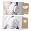 Healeved Back Brush Long Handle Dual-Sided Shower Scrubber for Dead Skin Exfoliation Gentle Bathing Brush Grey Back Washer for Relaxing Shower Experience view 2