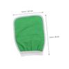 Healeved 4pcs Exfoliating Body Scrub Gloves for Deep Cleansing and Dead Skin Removal Double Sided Bath Mitts for Men and Women for Spa and Shower Use Material view 2