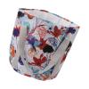 Ddewing Collapsible Foot Bath Basin Insulation Face Wash Foot Bath Bag Foot Bath Bucket Portable Travel Foldable Foot Wash Bag Foot Bath with Handle for Outdoor Camping Travel (White view 2