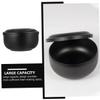 NOLITOY Shaving Soap Bowl Foaming Lid Bowl for Men Barber Shaving Tool Stainless Steel view 2