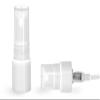 12 mm, 13 mm Tube Mist Sprayer, White PP Smooth Fine Mist Sprayers w/Clear Styrene Hoods view 1