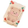 Bear Lipstick Bag with Mirror Makeup Lipstick Case Mini Bag Girl Portable Travel Makeup Bag Makeup Bear Design Storage Bag Premium for Outdoor view 1
