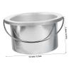 HOLIDYOYO 1set Non-stick Wax Melting Pot Wax Heater Container with Lid for Hair Removal for Home Salon Use Iron Material Smooth Design view 2