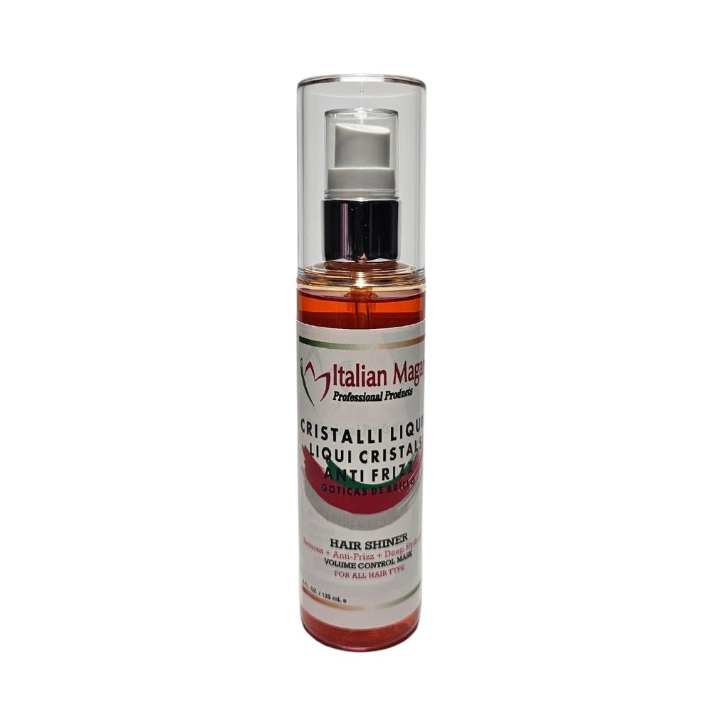 Generic Shine Drops Serum, Hair Shine and Nourishing Oil Lotion, 125 ml, Orange