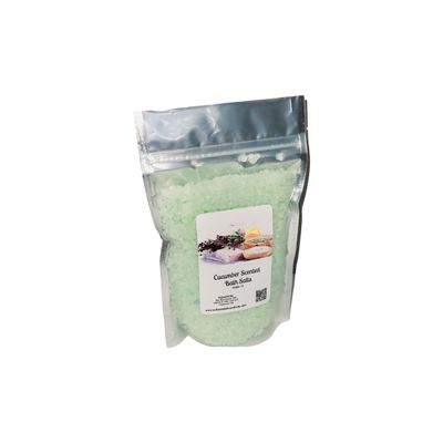 Bath Salts | 1lb Bag (16oz.) | Choose Your Scent | Epsom Salt | Sea Salt| Bathing | Body Care | Beauty | Relaxation | Spa | Pedicure | Manicure | Soak (Cucumber)
