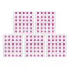 banapoy 150Pcs UV Detection Stickers for Sunscreen, Round Shape Reusable Sunscreen Stickers Reapply Reminder, Color Changing Sun Protect Stickers for Outdoor (Purple), banapoyd0ersugkvw-12 view 1