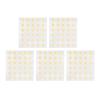 banapoy 150Pcs UV Detection Stickers for Sunscreen, Round Shape Reusable Sunscreen Stickers Reapply Reminder, Color Changing Sun Protect Stickers for Outdoor (Yellow), banapoyd0ersugkvw-11 view 1