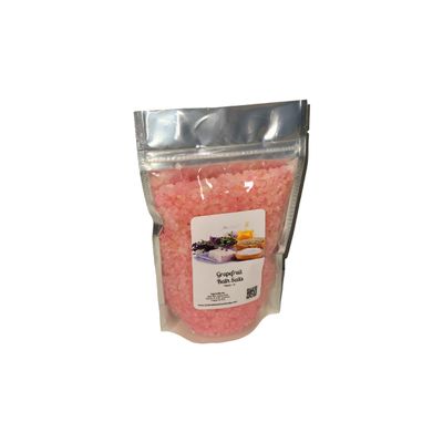 Bath Salts | 1lb Bag (16oz.) | Choose Your Scent | Epsom Salt | Sea Salt| Bathing | Body Care | Beauty | Relaxation | Spa | Pedicure | Manicure | Soak (Grapefruit)