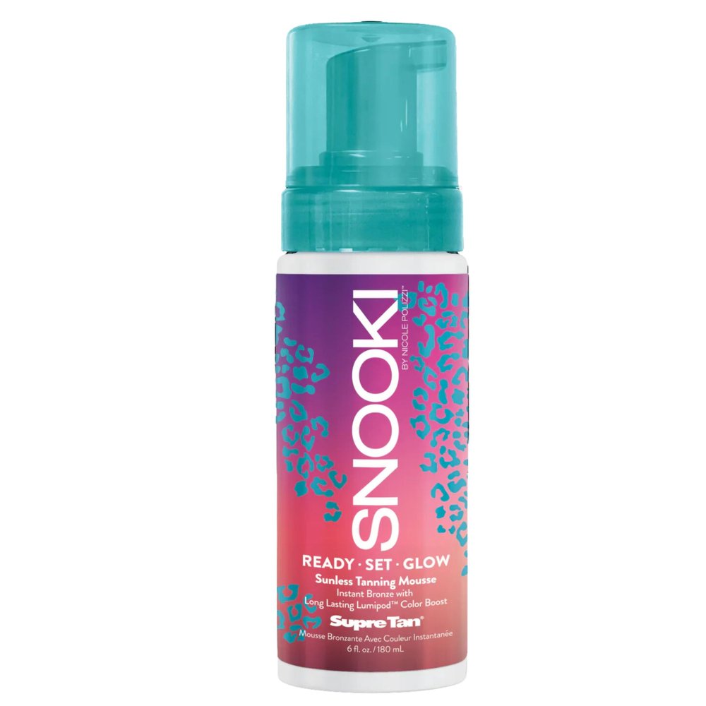 Supre Snooki Ready  Set  Glow Sunless Mousse 6oz, Bronze