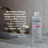 Dermaglos Micellar Water for All Skin Types Even Sensitive | All In 1 Hydrating Facial Cleanser & Makeup Remover, Brightening, Soothing, Gentle Face Toner | Alcohol-Free Formula | 13.52 Fl Oz view 3
