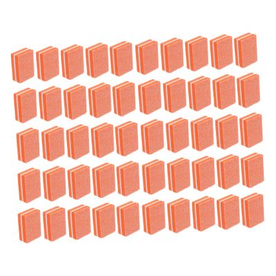 Healeved 50pcs Mini Nail Buffer Blocks Multi-Sided Sponge Nail Files for Polishing and Shaping Portable Manicure Tools for Salon and Travel Use Safe and Comfortable Finishing