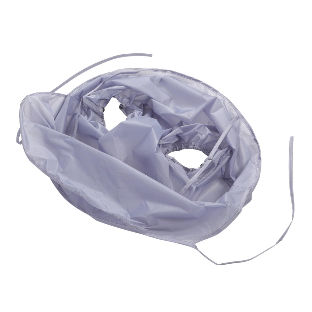 Didiseaon Beard Leg Hair Shaving Bib Stylish Beard Cape Body Hair Apron Sturdy Polyester Easy to Store