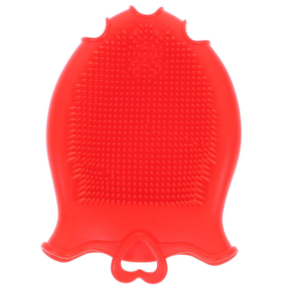 Healeved Exfoliating Silicone Bath Brush for Boy Girl Soft Scalp Massager for Gentle Cleansing and Relaxation for Shower
