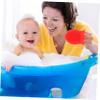 Healeved Exfoliating Silicone Bath Brush for Boy Girl Soft Scalp Massager for Gentle Cleansing and Relaxation for Shower view 3